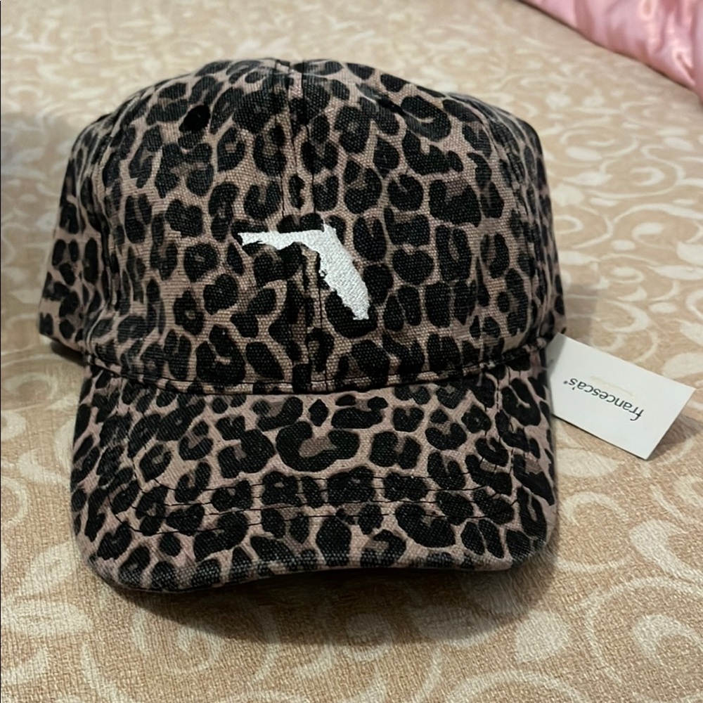 Francesca's Collections Leopard Print Hat